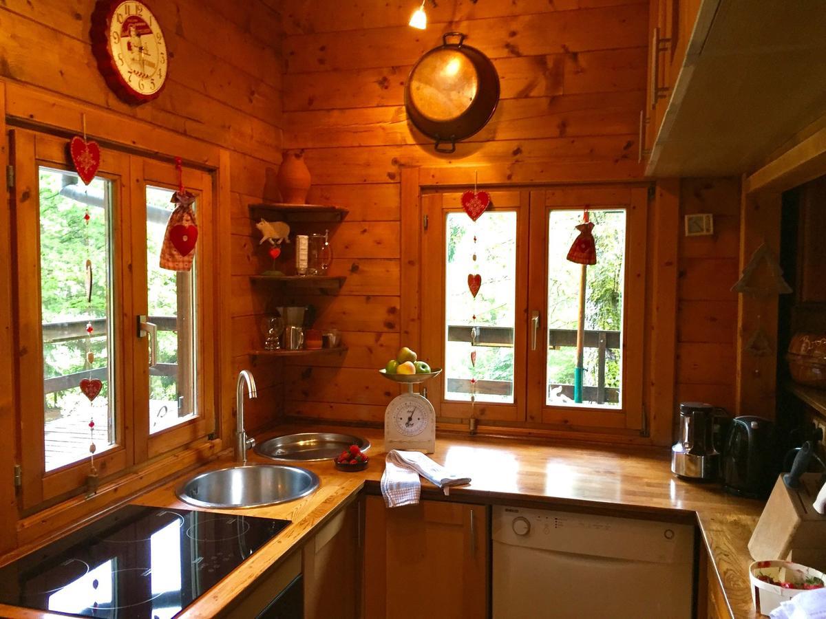 Cosy Chalet With Private Sauna In Bousseviller 外观 照片